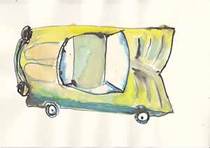 Aquarell Car 1